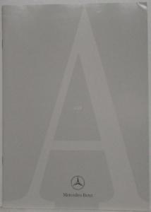 1998 Mercedes-Benz A-Class Sales Brochure