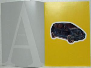 1998 Mercedes-Benz A-Class Sales Brochure