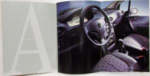 1998 Mercedes-Benz A-Class Sales Brochure