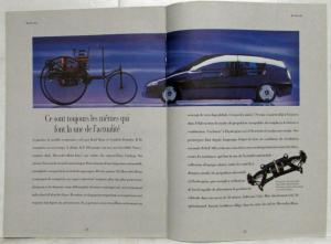 1992 Mercedes-Benz Echelle de Valeurs Sales Brochure - French Text