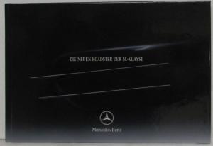 2002 Mercedes-Benz SL-Class Roadsters Hardbound Sales Brochure Book German Text