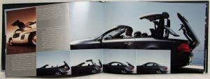 2002 Mercedes-Benz SL-Class Roadsters Hardbound Sales Brochure Book German Text