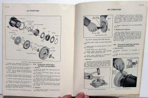 1955 Cadillac Service Shop Manual Supplement 55-62 60S 75 & 86 Commercial Cars