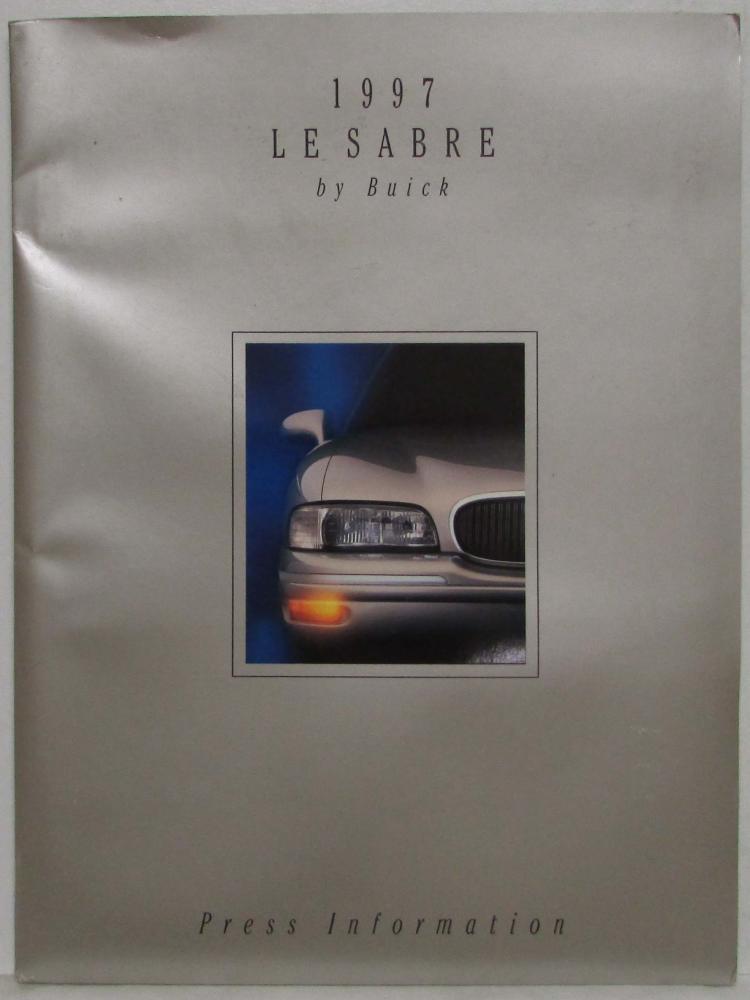 1997 Buick LeSabre Media Information Press Kit