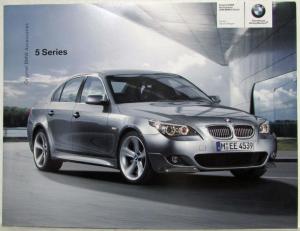 2008 BMW 5 Series Accessories Sales Brochure