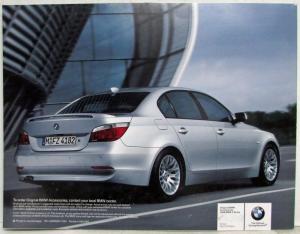 2008 BMW 5 Series Accessories Sales Brochure