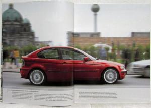 2003 BMW Series 3 Compact Sales Brochure 316ti 318ti 325ti 320td - French Text