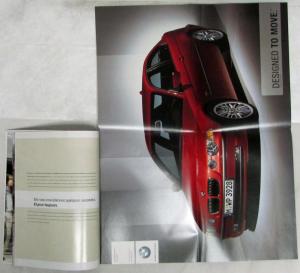 2003 BMW Series 3 Compact Sales Brochure 316ti 318ti 325ti 320td - French Text