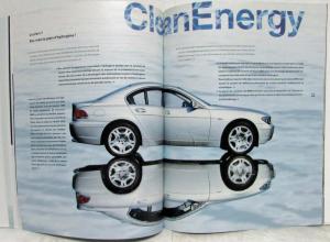 2002 BMW Model Range Sales Brochure - French Text