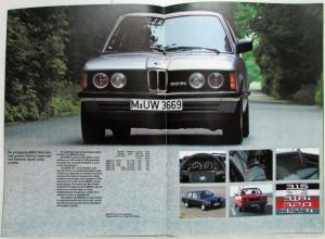 1982 BMW Versatile and Distinctive Range of Automobiles Sales Brochure - Dutch