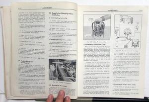 1961 Cadillac Service Shop Manual Series 60 62 75 Cars & Commercial Chassis