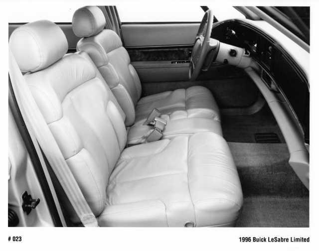 1996 Buick LeSabre Limited Interior Press Photo 0303