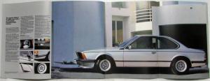 1983 BMW 628CSi and 635CSi Sales Brochure