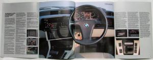 1983 BMW 628CSi and 635CSi Sales Brochure