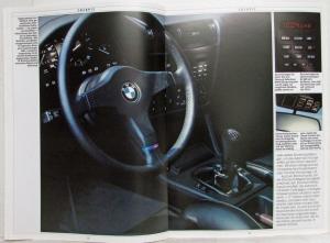 1987 BMW 316i 318i 320i 325i Sales Brochure - German Text