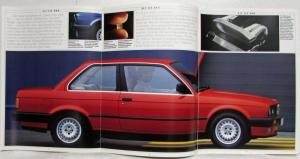 1988 BMW 316i 318i 320i 325i Sales Brochure - German Text