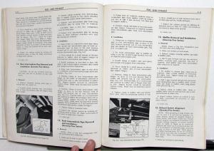 1964 Cadillac Service Shop Manual Series 60 62 75 Cars & Commercial Chassis