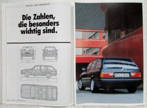 1990 BMW 318i 320i 325i 325iX 324td Touring Sales Brochure - German Text