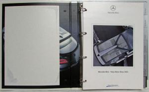 2003 Mercedes-Benz Tokyo Motor Show Media Information Press Kit