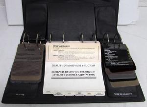 1987 Lincoln Dealer Upholstery Album Givenchy Bill Blass Cartier Mark VII