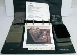 1987 Lincoln Dealer Upholstery Album Givenchy Bill Blass Cartier Mark VII