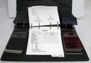 1987 Lincoln Dealer Upholstery Album Givenchy Bill Blass Cartier Mark VII