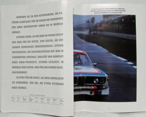 1991 BMW M Models Sales Brochure - German Text