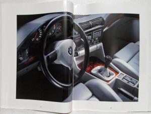 1991 BMW M Models Sales Brochure - German Text