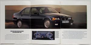 1991 BMW Programm Range Sales Brochure - German Text