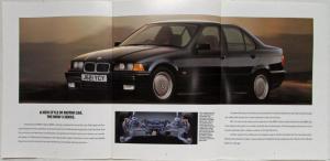 1992 BMW Model Range Sales Brochure