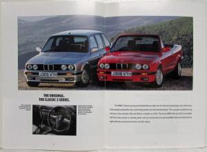 1992 BMW Model Range Sales Brochure