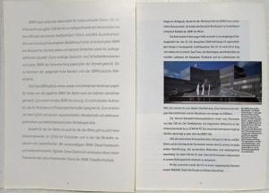 1992 BMW Programm Sales Brochure - German Text