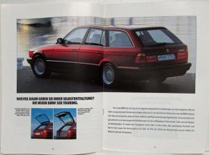 1992 BMW Programm Sales Brochure - German Text