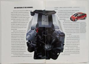 1992 BMW Gamme Sales Brochure - French Text