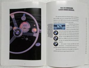 1991 BMW 3 Series Cabrios Sales Brochure - German Text