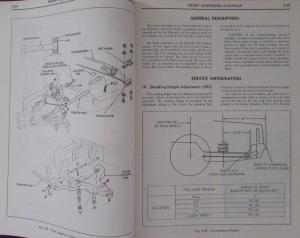 1971 Cadillac Shop Service Manual Fleetwood Calais deVille Eldorado Comm Chassis