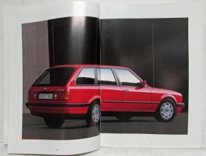 1991 BMW 3 Series Touring Sales Brochure - German Text