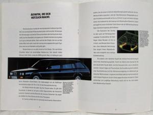 1992 BMW 3 Series Touring Sales Brochure - German Text