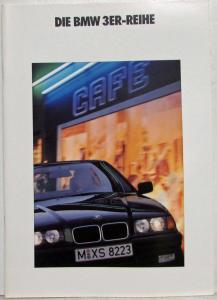 1991 BMW 3 Series Sales Brochure - German Text