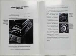 1990 BMW 3 Series Touring Sales Brochure - German Text