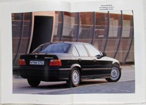 1991 BMW 325td Sales Brochure - German Text