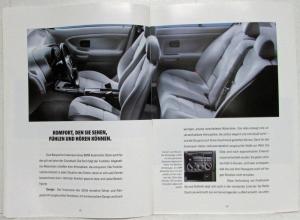 1991 BMW 325td Sales Brochure - German Text