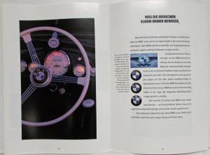 1991 BMW 325td Sales Brochure - German Text