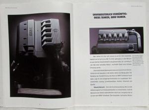1992 BMW Turbodiesel Sales Brochure - German Text