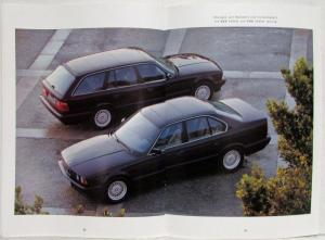 1992 BMW Turbodiesel Sales Brochure - German Text