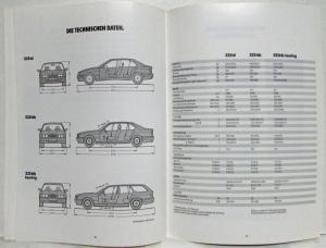 1992 BMW Turbodiesel Sales Brochure - German Text