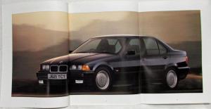 1991 BMW 3 Series Sales Brochure