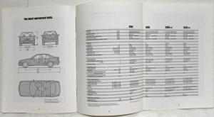 1991 BMW 3 Series Sales Brochure