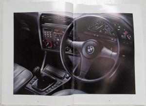 1990 BMW 3 Series Touring Sales Brochure