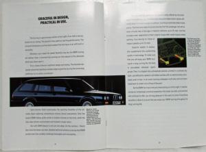 1990 BMW 3 Series Touring Sales Brochure